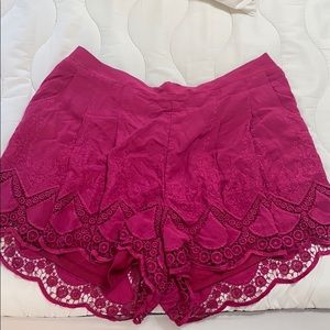 Torrid Pink elastic waist Shorts